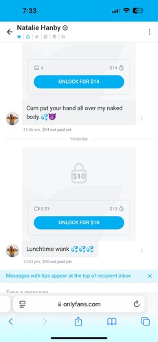 NatalieHanbyOFans