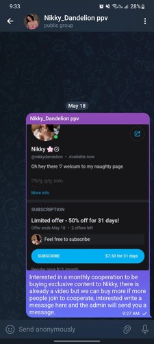 NikkyDandelionXXX
